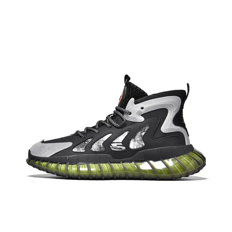 Ncmt Slip Resistant, Abrasion Resistant, Breathable, Supportive, Rebound Mid Top Running Shoes Unisex-10