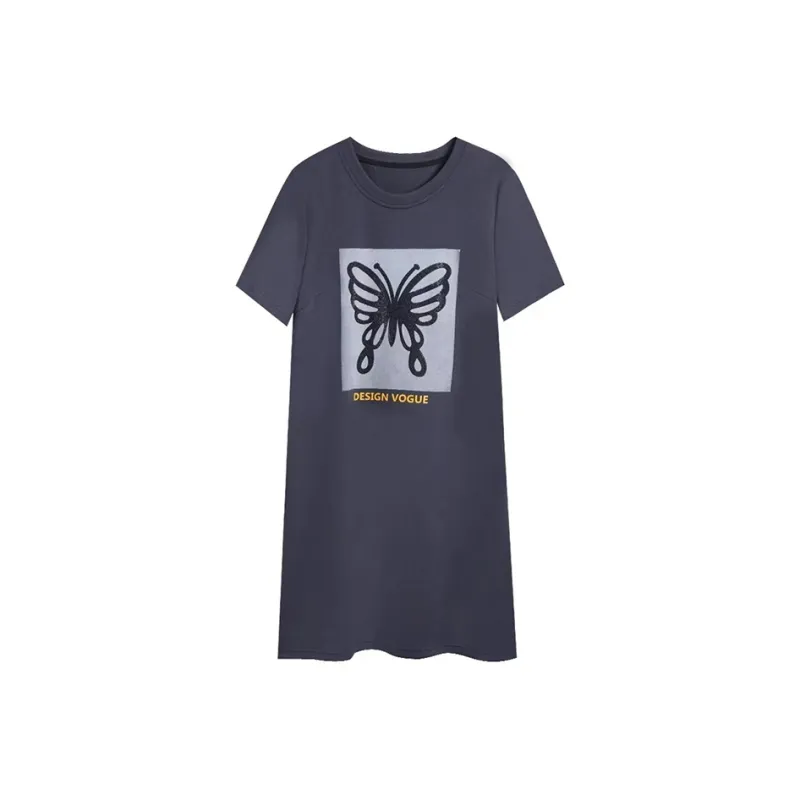 LUYOUYE Short Sleeved Dress Women's-5