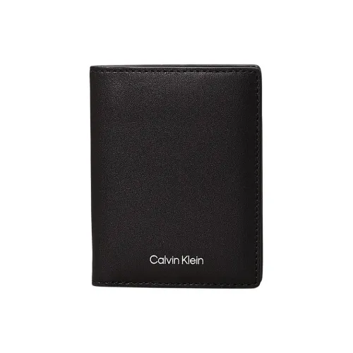 CALVIN KLEIN Leather Wallet Men's Black