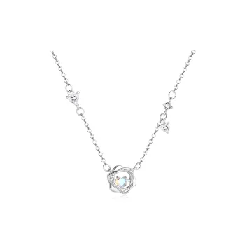 7℃ Sterling Silver Necklaces Unisex