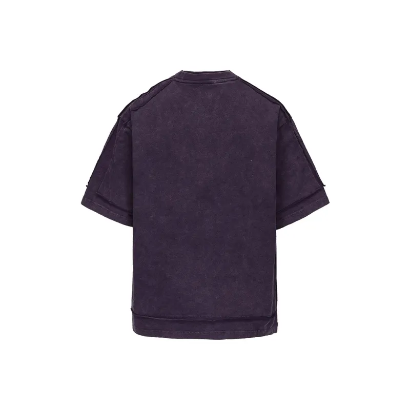 VANN VALRENCÉ T Shirts Unisex Dark Purple-1