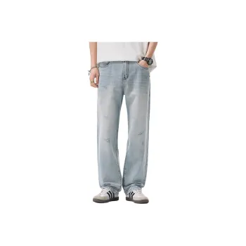 FAIRWHALE Jeans Unisex Light Blue