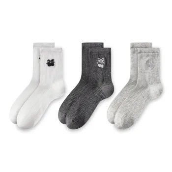 2323 Mid Calf Socks Women's 3 Pack