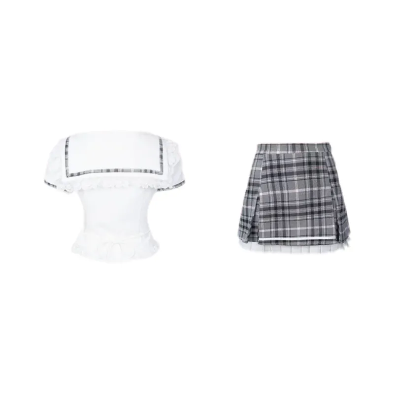 Udon House Two Piece Skirt Sets Women's-1