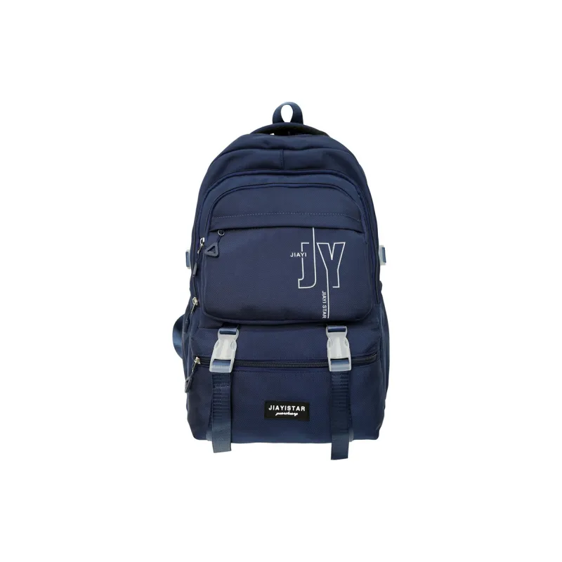 Yalu Nylon Backpack Unisex White/Gray/Black/Khaki/Blue-18