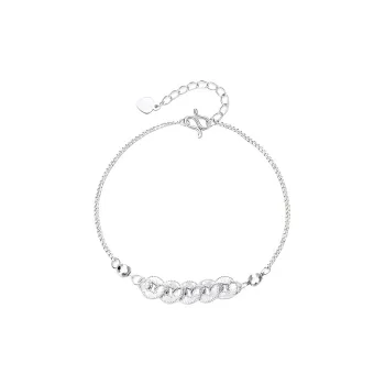Bear Silversmith 999 Fine Silver Sterling Silver Bracelet Women's