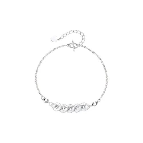 Bear Silversmith 999 Fine Silver Sterling Silver Bracelet Women's