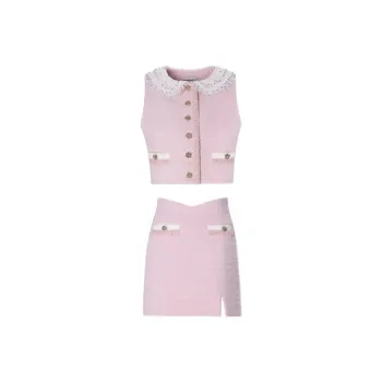 Icicofficial Two Piece Skirt Sets Women's