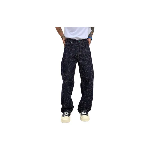 PANDA ADEVIL Jeans Unisex Dark Blue