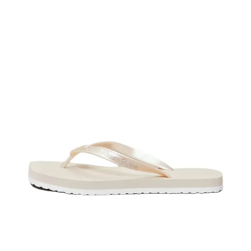 CKJ CALVIN KLEIN JEANS Flip Flops Women's Bright White