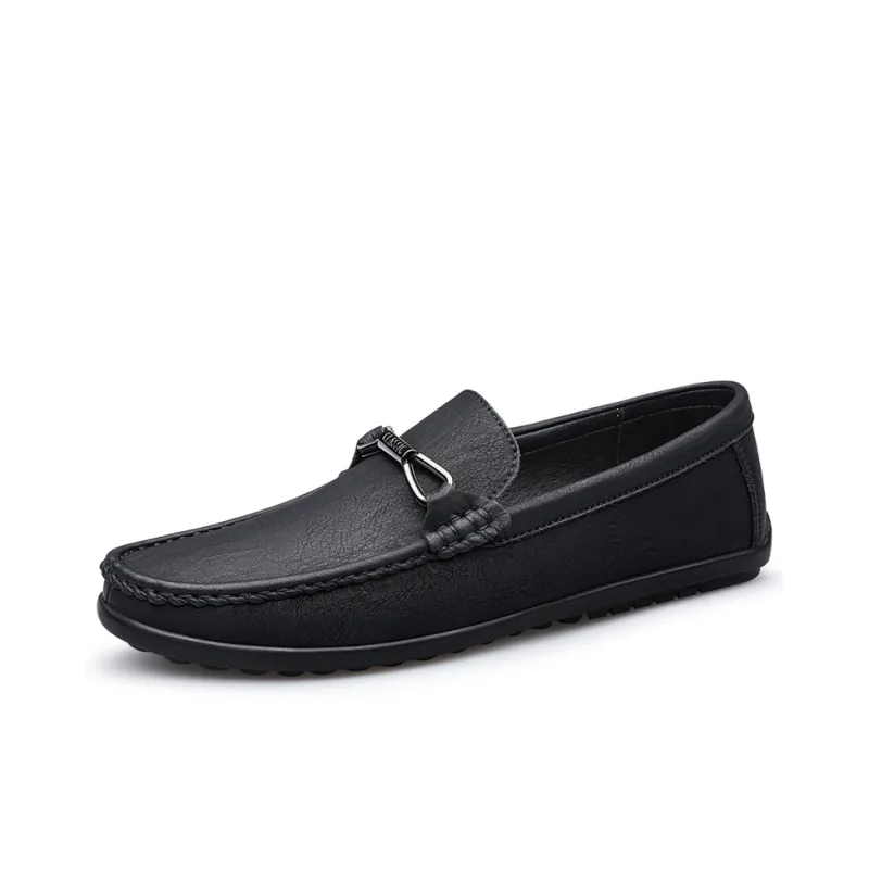 Dunnu Gommino Loafers Men Khaki-1