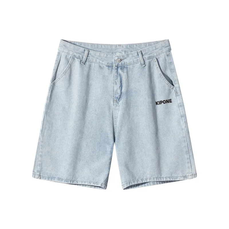 KIPONE Denim Shorts Unisex-5