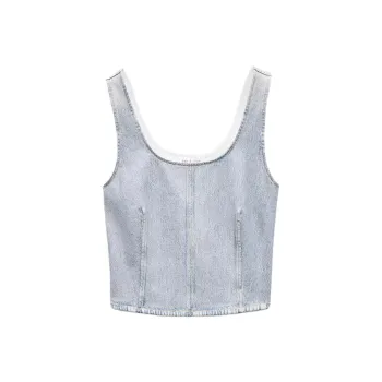 RAG&BONE Tank Tops Women's Blue