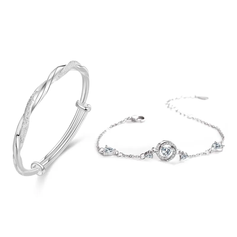 WANLIACC Alloy Rope Bracelets Women's-6