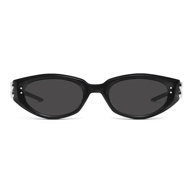 BOELEO Plate Frame Cat Eye Sunglasses Unisex-1