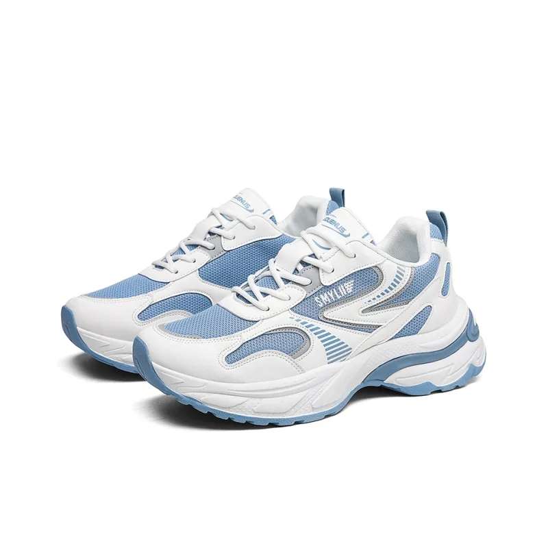 ROBINHOOD Cushioning, Slip Resistant, Abrasion Resistant, Coverage, Support Low Top Chunky Sneakers Men's-9