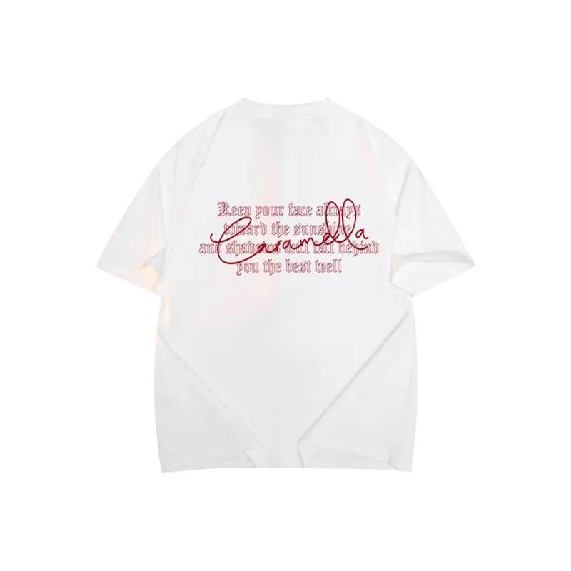 Caramella Drop Shoulder Sleeve T Shirt Women's-1