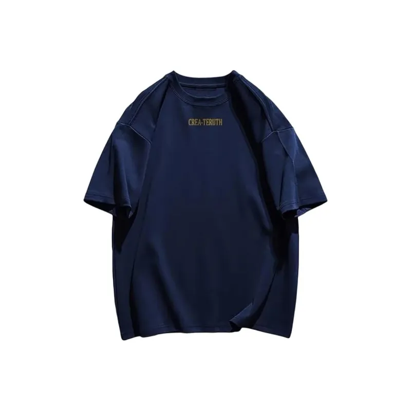 MEIKE T Shirts Unisex Navy Blue-1