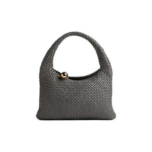 Bottega Veneta Tosca Cow Leather Handbag Women's Light Graphite