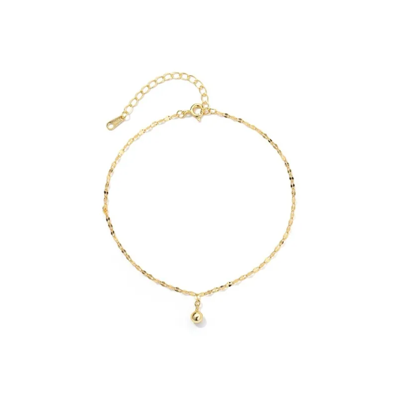 VASO S925 Silver Anklets Women's-0
