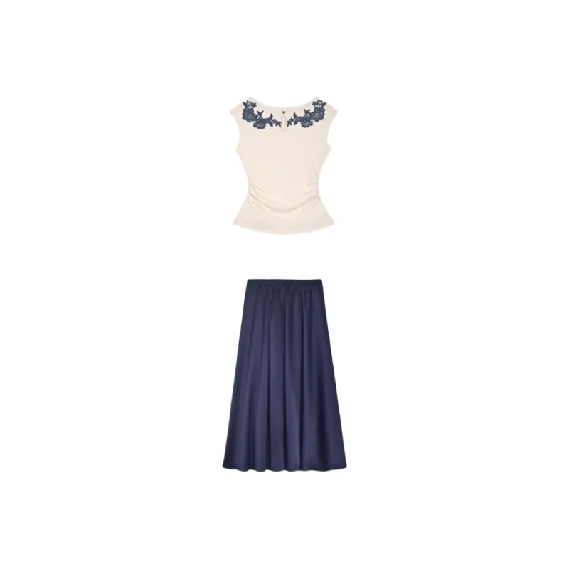 YGPRW Two Piece Skirt Sets Women's-0