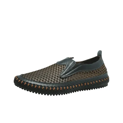 GESENLANG Slip Resistant Cushioning And Breathable Low Top Casual Shoes Men's
