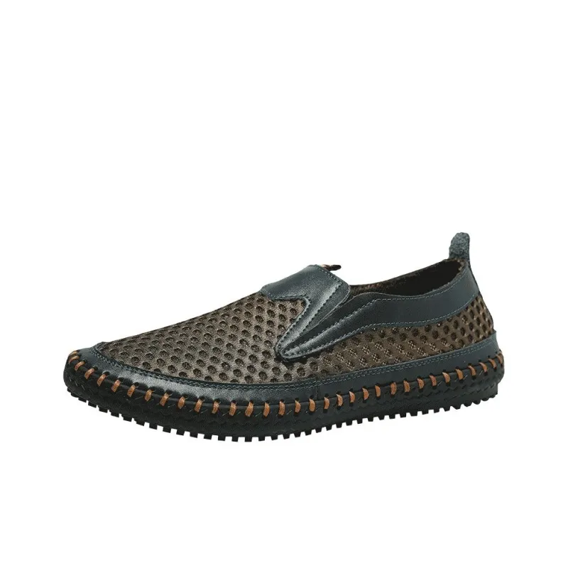 GESENLANG Slip Resistant Cushioning And Breathable Low Top Casual Shoes Men's-0