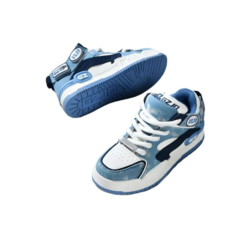 Cuzzi Anti-Slip And Wear-Resistant Height Increasing Low-Top Skateboard Shoes Unisex-4