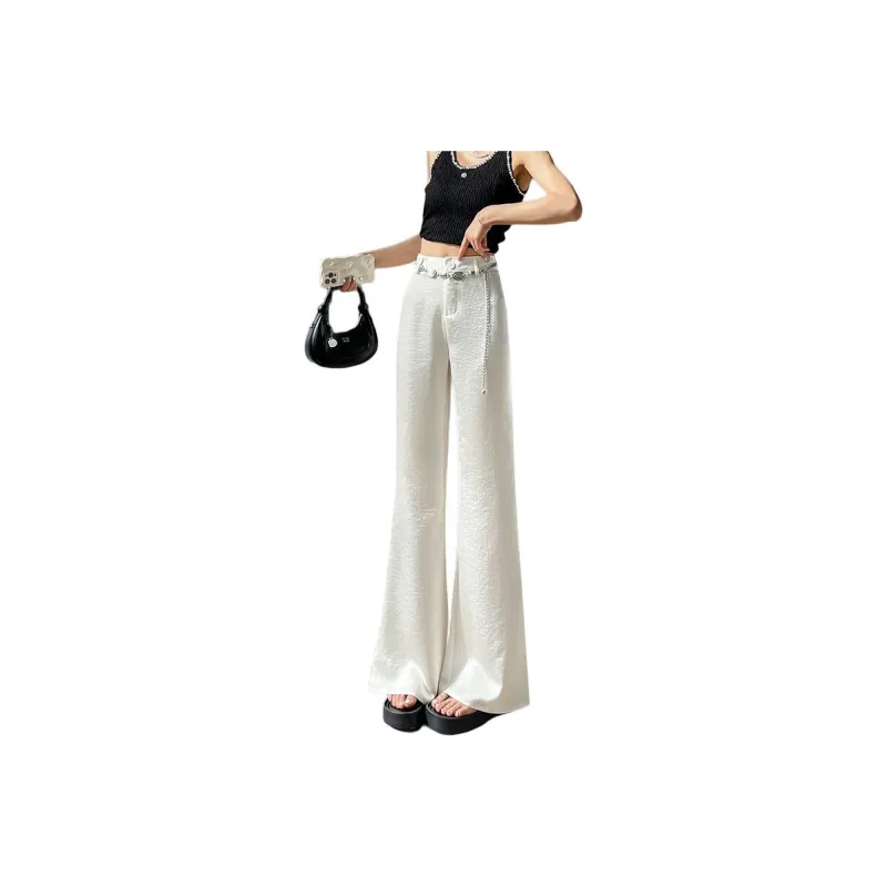 Flowers In Water Casual Pants Women's-1
