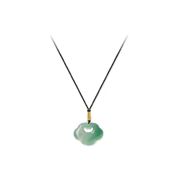 JUICY GRAPE African Emerald Jade Necklaces Unisex
