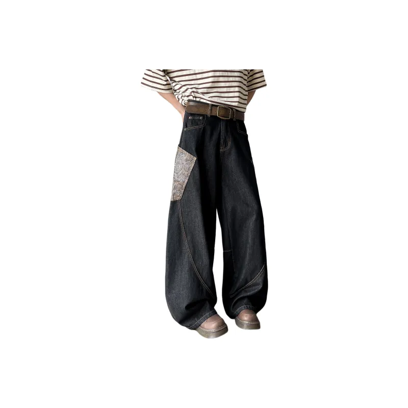 Magmode Jeans Unisex Black-0