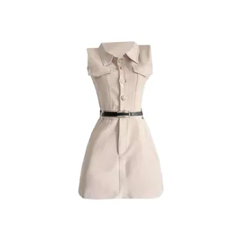 Mu Xiao Xin Sleeveless Dress Women's