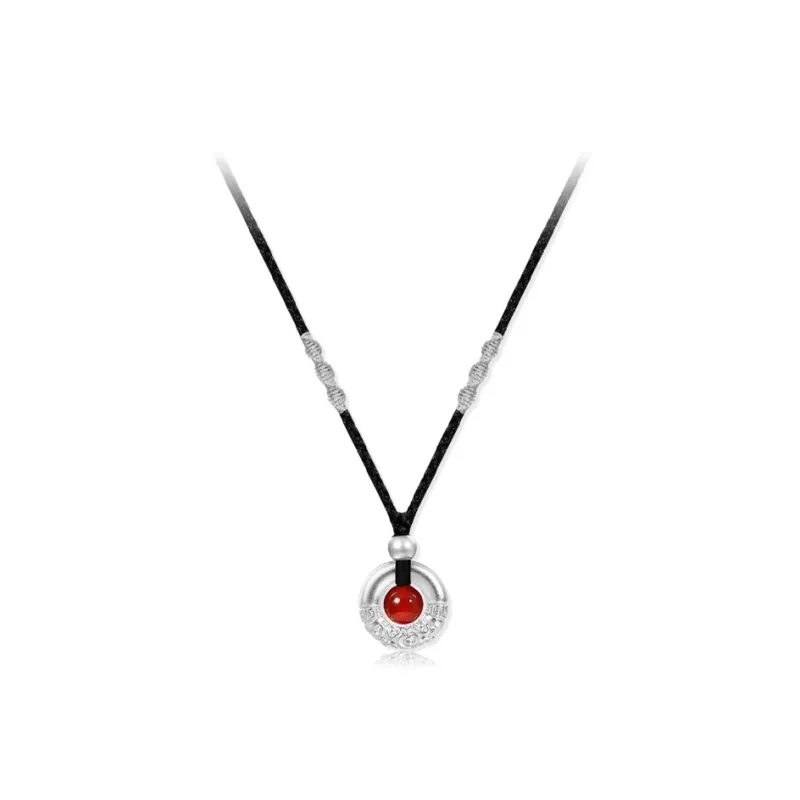 JUICY GRAPE Agate Jade Necklaces Unisex-4