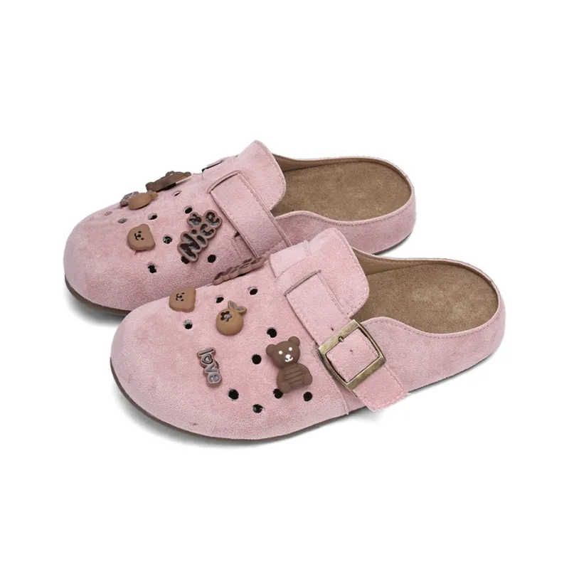 XMISTUO Quiet Slip Resistant Closed Toe Slippers Women's-17