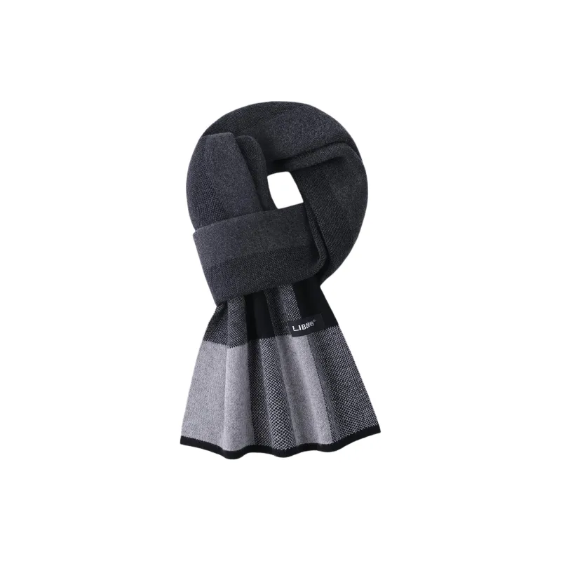 LIBO Cotton Knit Scarves Unisex-1