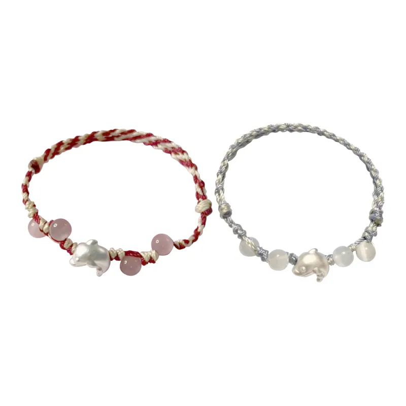 MIDNIGHT MOMENT Alloy Rope Bracelets Unisex-8