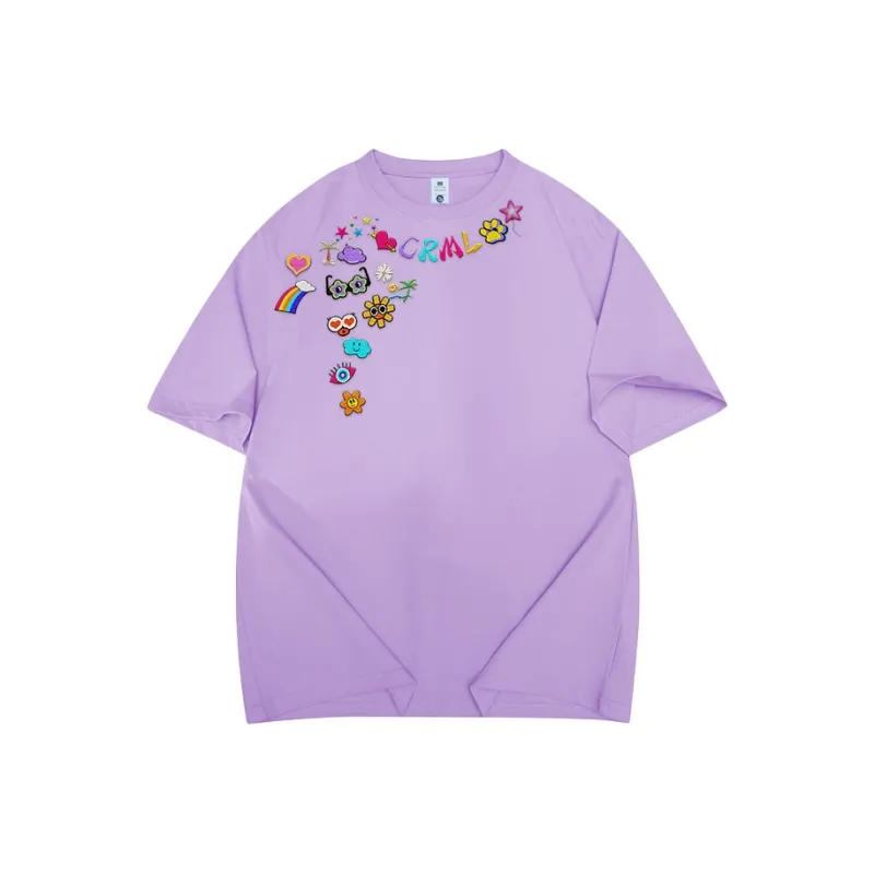 Caramella Drop Shoulder Sleeve T Shirt Women's-24