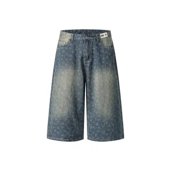FCB ARCELONA Denim Shorts Unisex
