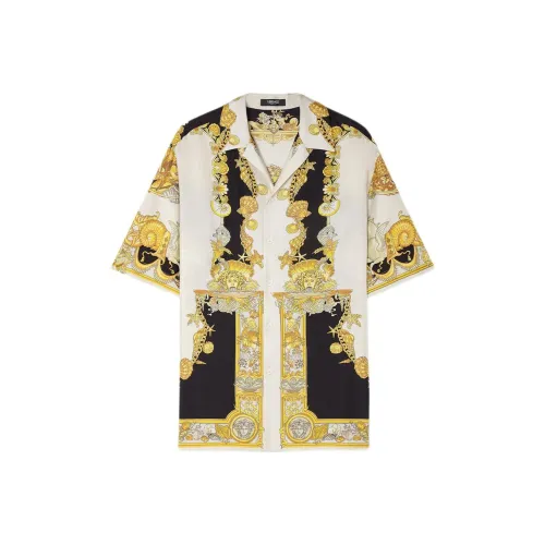 VERSACE CORAL THEATRE Shirt Men's White