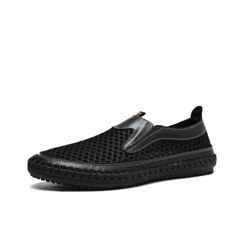 GESENLANG Slip Resistant Cushioning And Breathable Low Top Casual Shoes Men's-5