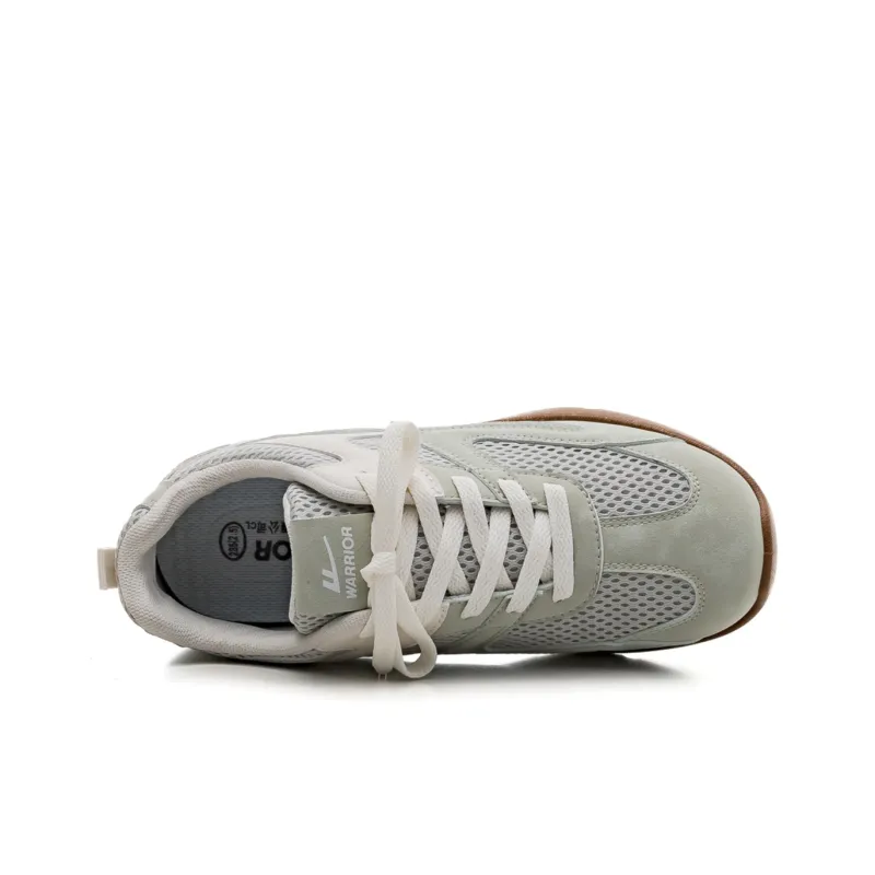 Warrior Breathable, Balanced, Lightweight Low Top Casual Shoes Women's Light Green Beige-2