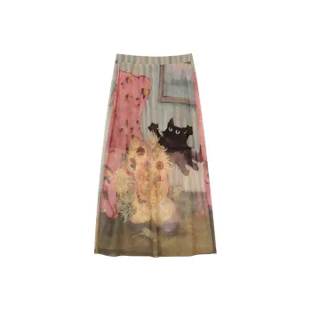 ELF SACK Casual Long Skirt Women's