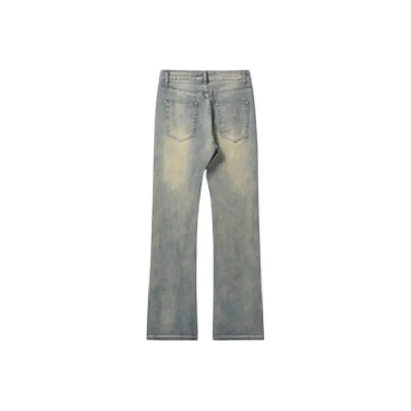 FORCEPULR Jeans Unisex Yellow Mud-1