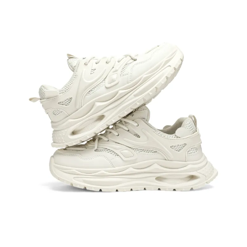HACKBUTEER Low Top Chunky Sneakers Men's Box Included-5
