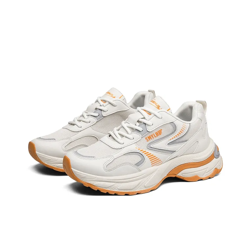 ROBINHOOD Cushioning, Slip Resistant, Abrasion Resistant, Coverage, Support Low Top Chunky Sneakers Men's-15