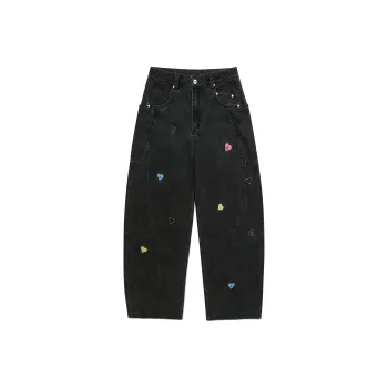 Guuka Casual Pants Unisex Black
