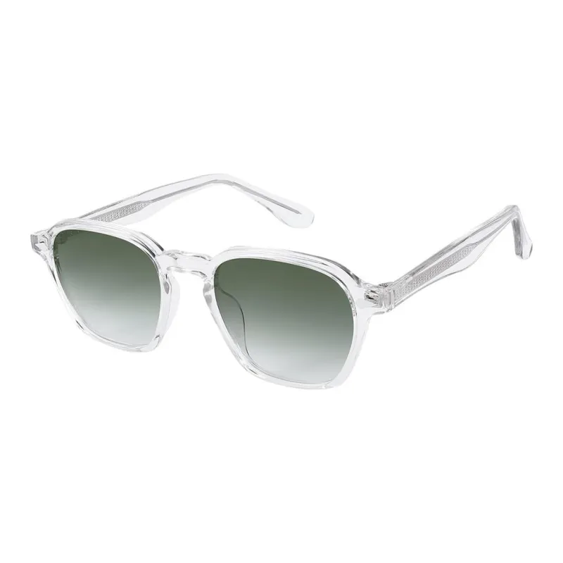 JEKA TR/Memory Plastic Square Sunglasses Unisex-4