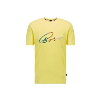 HUGO BOSS T Shirts Men Yellow