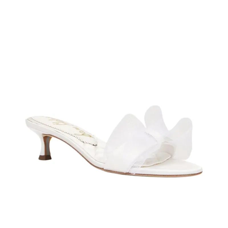 SAM EDELMAN Abrasion Resistant Slide Slippers Women's White-2