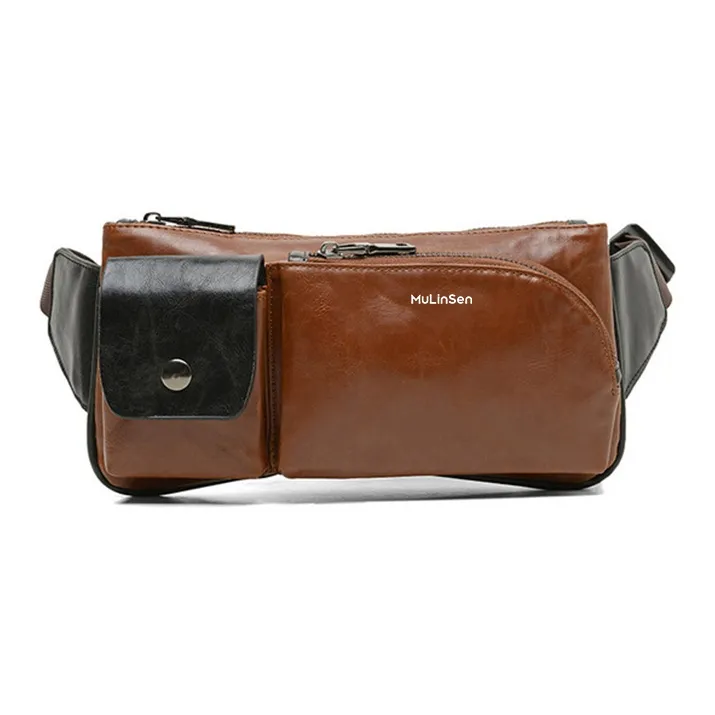Mulinsen PU Sling Bag Unisex Multicolor-2